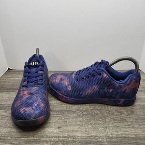 NOBULL Purple Blue Tie-Dye Ripstop Runners Shoes Sneakers Trainers Womens Sz 7.5